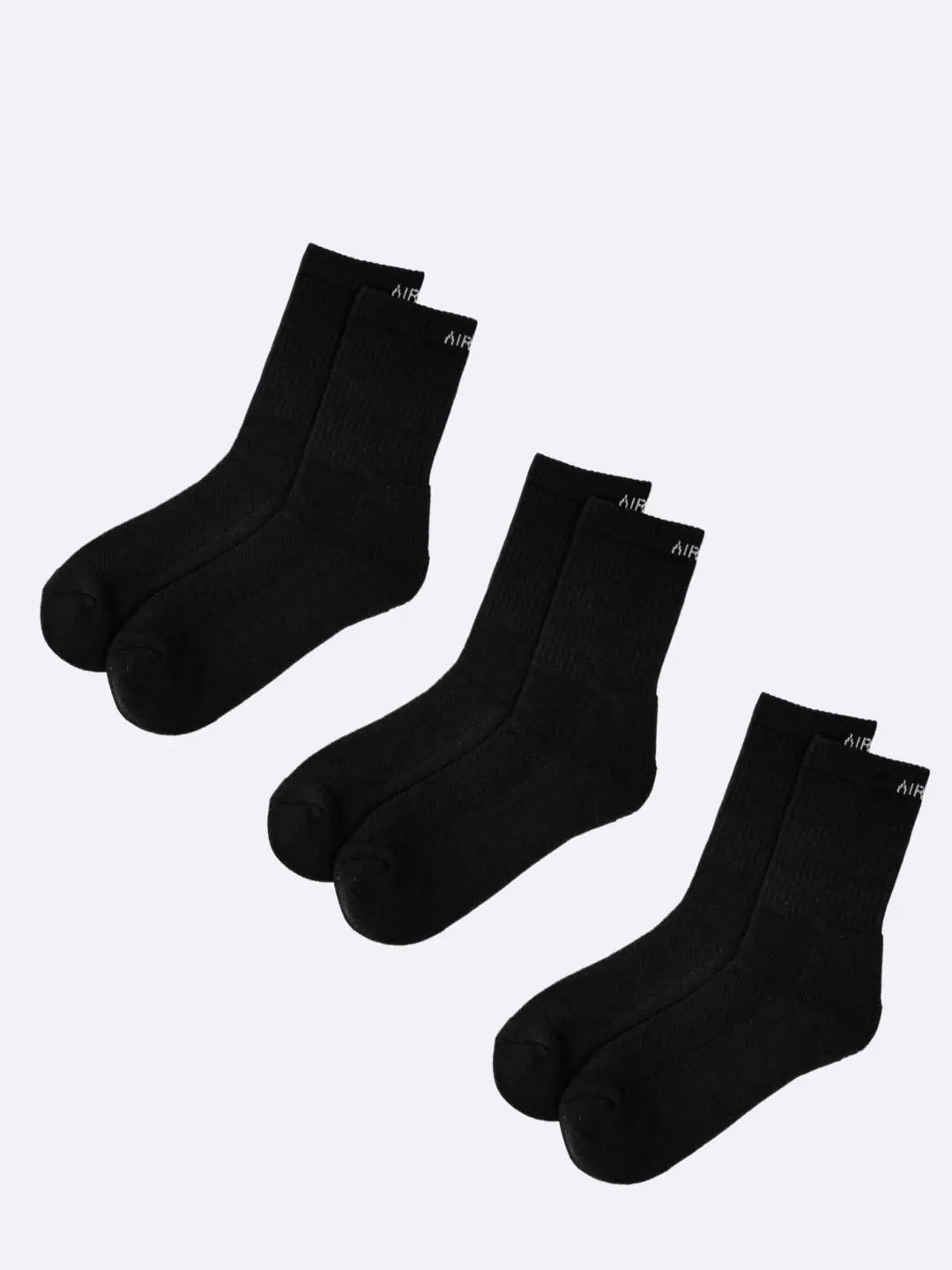 Air-Garb-Black-Crew-Length-Cushioned-Cotton-Socks-for-Men-and-Women-Pack-of-3-1
